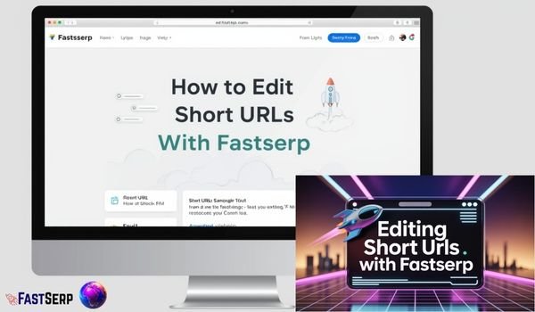 how to edit short URLs with Fastserp
